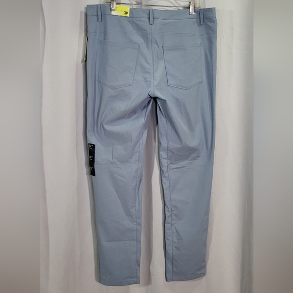 All In Motion Men's NWT Blue Slim Fit Golf Pants w/ UPF 50+ Size 38X32 - Picture 8 of 11